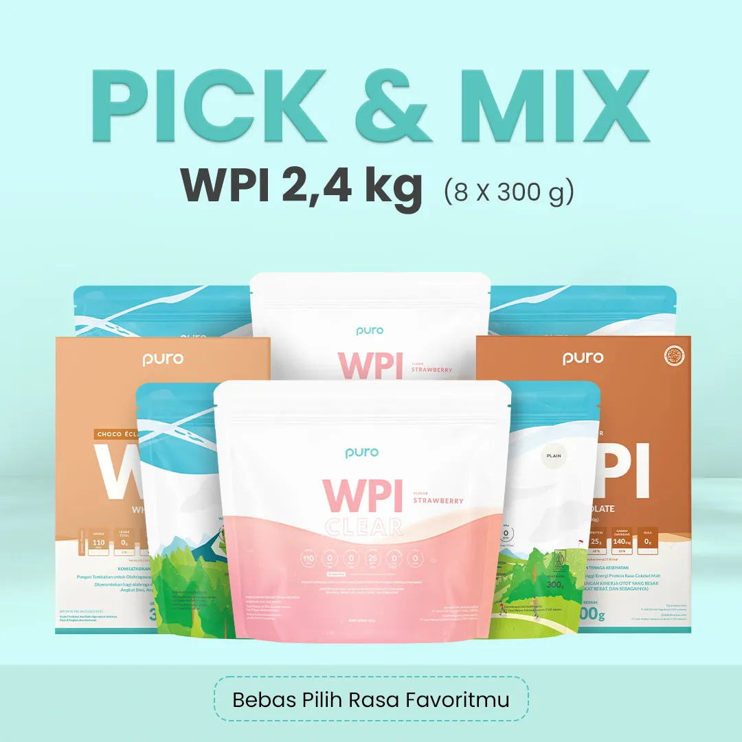 WPI 2.4kg Mix Flavour